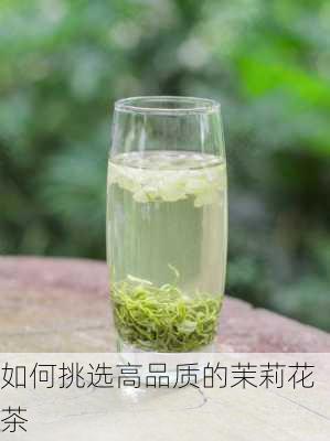 如何挑选高品质的茉莉花茶