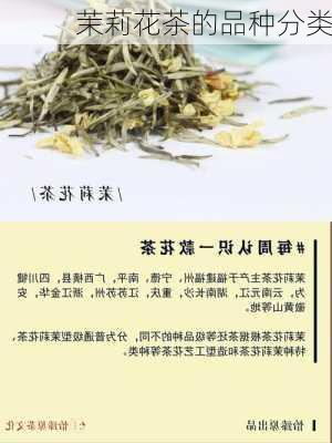 茉莉花茶的品种分类