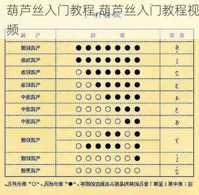 葫芦丝入门教程,葫芦丝入门教程视频