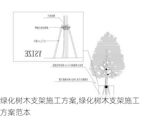 绿化树木支架施工方案,绿化树木支架施工方案范本