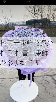 抖音一束鲜花多少抖币,抖音一束鲜花多少抖币啊