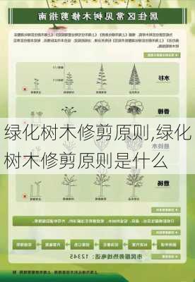 绿化树木修剪原则,绿化树木修剪原则是什么