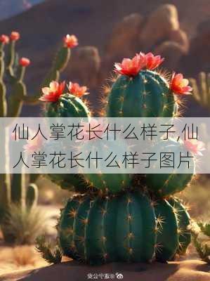 仙人掌花长什么样子,仙人掌花长什么样子图片