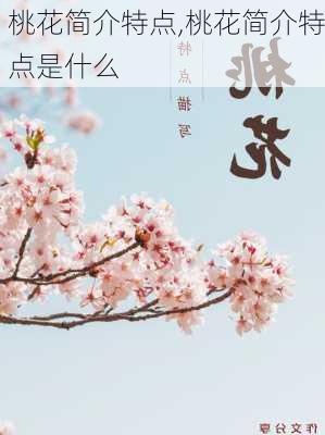 桃花简介特点,桃花简介特点是什么