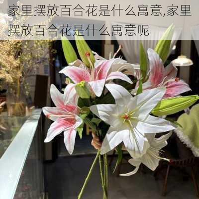 家里摆放百合花是什么寓意,家里摆放百合花是什么寓意呢