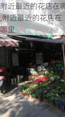 附近最近的花店在哪,附近最近的花店在哪里