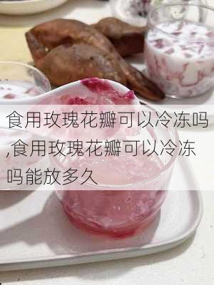 食用玫瑰花瓣可以冷冻吗,食用玫瑰花瓣可以冷冻吗能放多久