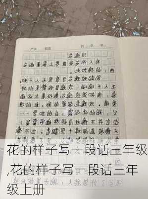 花的样子写一段话三年级,花的样子写一段话三年级上册