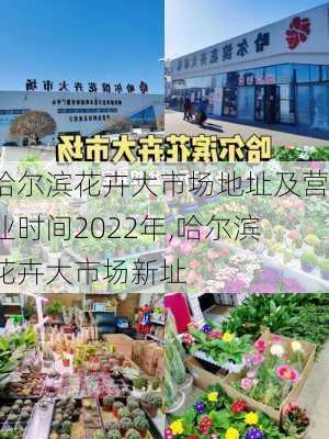 哈尔滨花卉大市场地址及营业时间2022年,哈尔滨花卉大市场新址