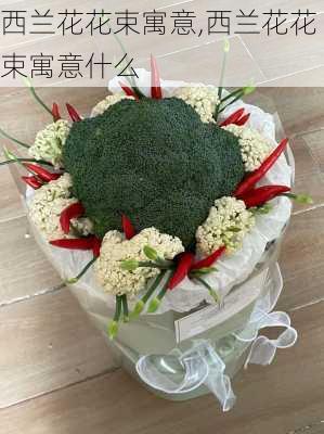 西兰花花束寓意,西兰花花束寓意什么