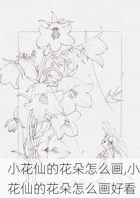 小花仙的花朵怎么画,小花仙的花朵怎么画好看